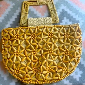 Rafia beach inspired bag